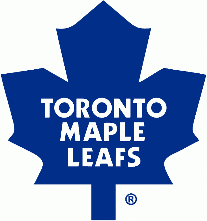 Toronto Maple Leafs 1982 83-1986 87 Primary Logo iron on paper